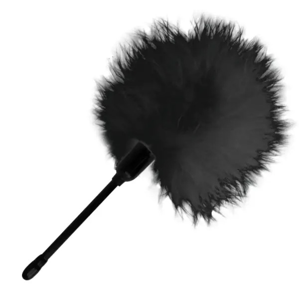 DARKNESS - Pluma Estimuladora Negro para Juegos Eróticos