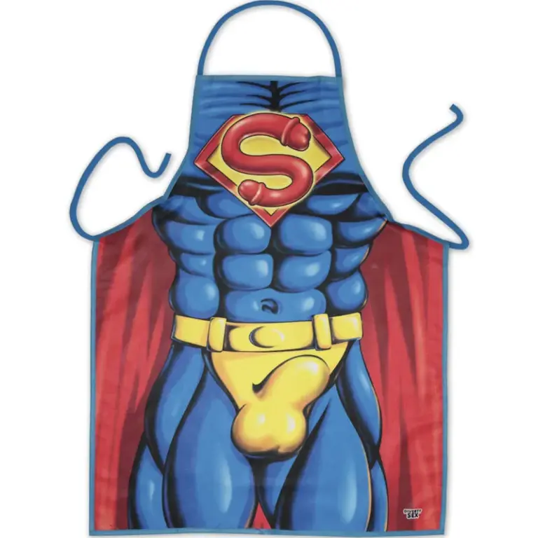 Diablo Picante - Delantal Super Pene para Fiestas