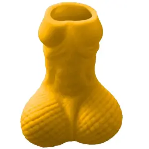 Diablo Picante - Vaso de Chupito Pene Amarillo para Fiestas