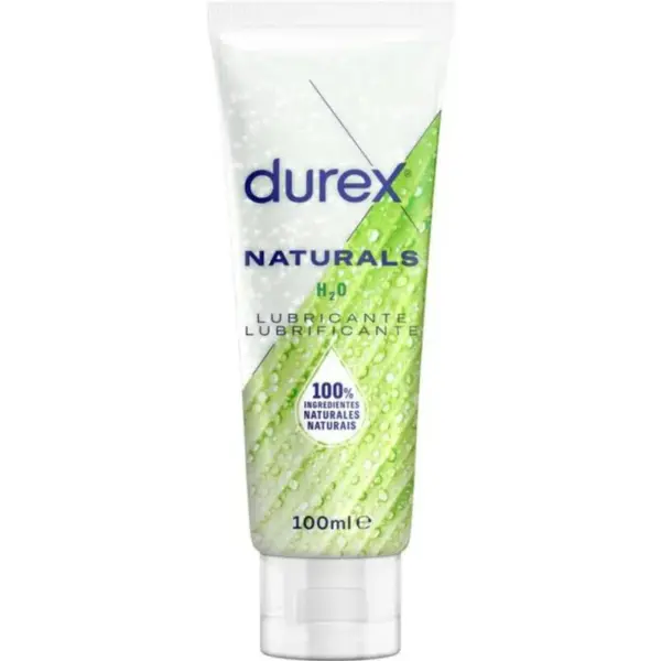 Durex - Gel Lubricante Naturals Intimate 100ml para un Sexo Natural y Placentero