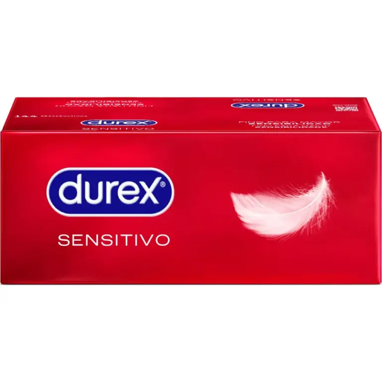 DUREX - Preservativos Sensitivo 144 Unidades, la Protección Más Fina