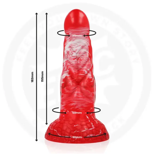 EPIC - Agnis Dildo Fuego Carmesí para una Experiencia Ardiente - Imagen 3