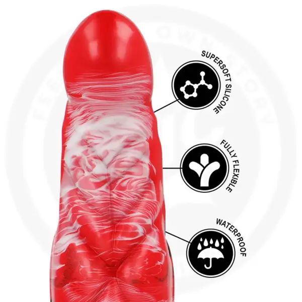 EPIC - Agnis Dildo Fuego Carmesí para una Experiencia Ardiente - Imagen 4