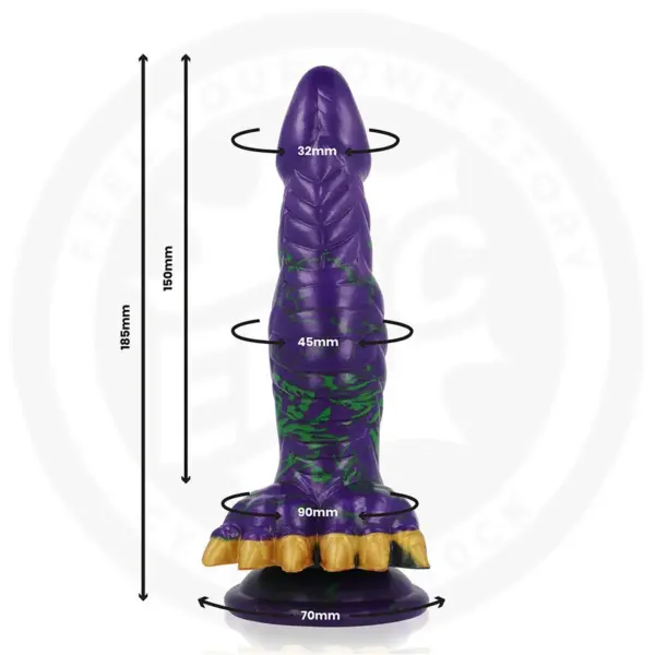 EPIC - Dildo Aurora Mística Crocotta: Placer Épico - Imagen 6
