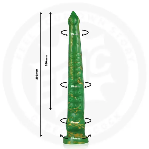 EPIC - Hylos Dildo Destello Verde para Placer Intenso - Imagen 3