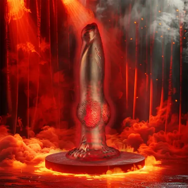 EPIC - Prometheus Dildo Titan en Llamas Recargable Control Remoto - Imagen 8