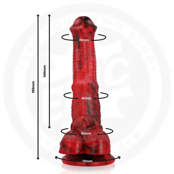 EPIC - Vulcanus Dildo Dragón de la Noche - Imagen 6