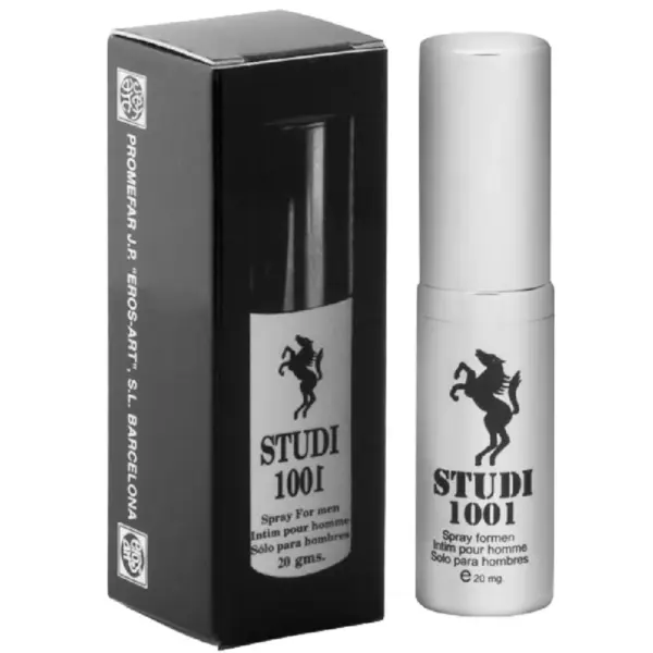 EROS-ART - Spray Retardante STUDI 1001 20 ML para una experiencia sexual duradera