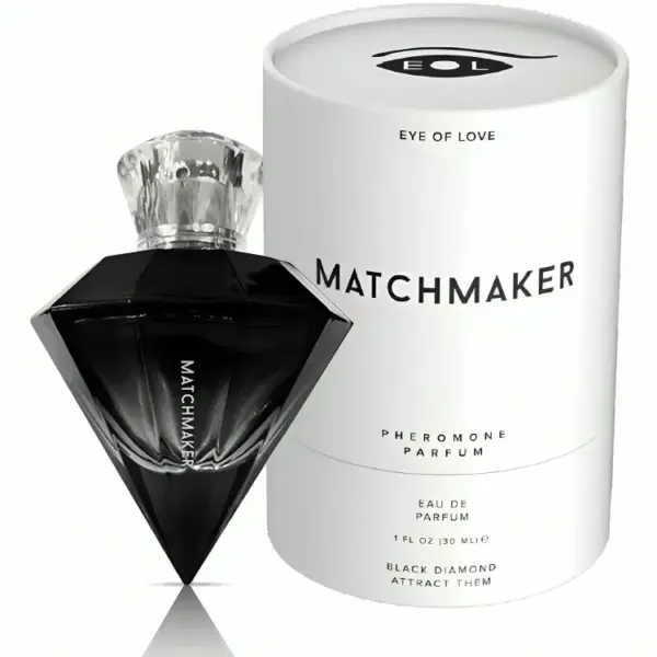 EYE OF LOVE - Matchmaker Black Diamond Perfume Feromonas para Ambos 30 ml