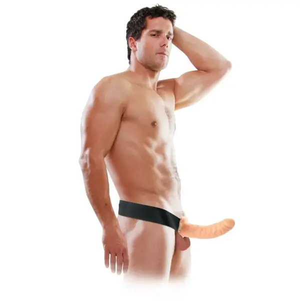 Fetish Fantasy Series - Arnés Hueco 19 cm Natural para Placer Masculino - Imagen 3