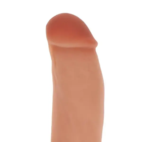 Get Real - Dildo Silicona 18 cm con Testículos Natural - Imagen 2