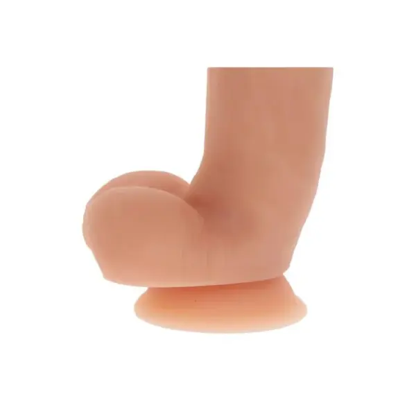 Get Real - Dildo Silicona 18 cm con Testículos Natural - Imagen 3