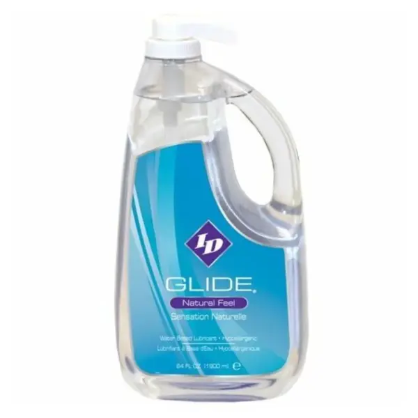 ID GLIDE - Lubricante base agua hipoalergénico natural feel 1900 ml