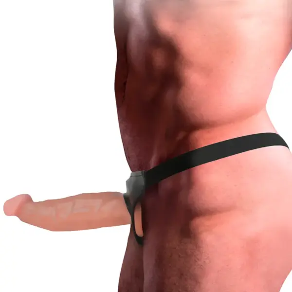INTENSE - Arnés Hueco con Dildo 18 x 3.5 cm para Placer Sin Límites - Imagen 3