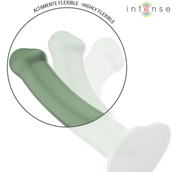 INTENSE - Becca Vibrador con Ventosa 10 Vibraciones Verde Control Remoto - Imagen 6