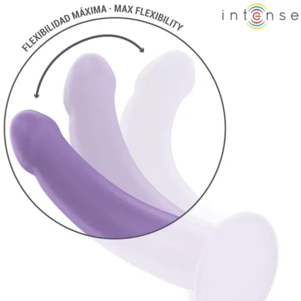 INTENSE - Vibrador EDDIE 17,5 cm con Control Remoto Morado - Imagen 5