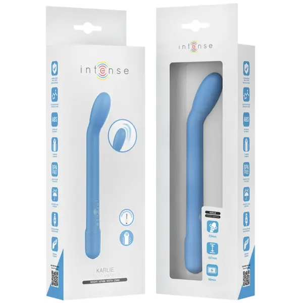 INTENSE - Estimulador Punto-G Azul Recargable: Placer Inigualable - Imagen 8