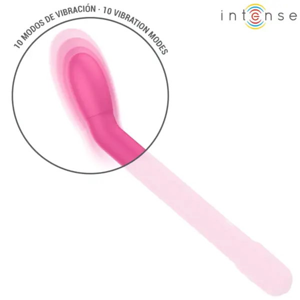INTENSE - Estimulador Punto-G Rosa Recargable - Imagen 6
