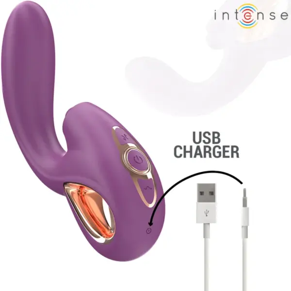 INTENSE - LALI Vibrador Punto G Multifunción Morado - Imagen 7