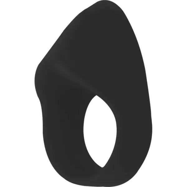 INTENSE - Anillo Vibrador Recargable Negro para Parejas - Imagen 4