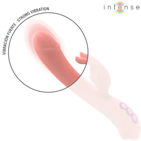 INTENSE - Vibrador Rabbit RACHEL con 5 Vibraciones Rosa - Imagen 6
