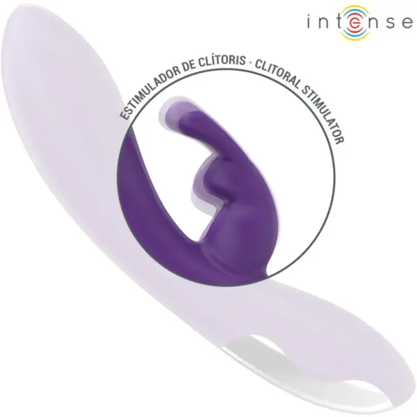 INTENSE - Vibrador Rabbit con 10 Vibraciones Morado - Imagen 5