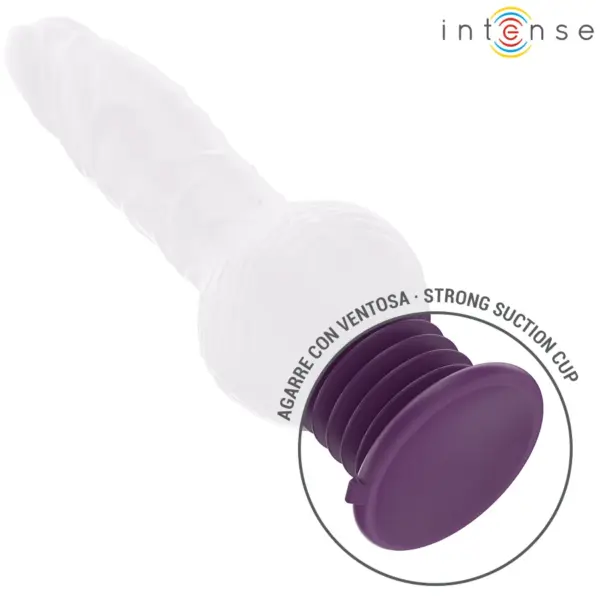 INTENSE - Vibrador multifunción Tatum con vibración Up and Down 24 cm morado - Imagen 5