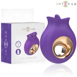 INTENSE - TULI Estimulador Clítoris con 9 Vibraciones y 9 Oscilaciones Morado