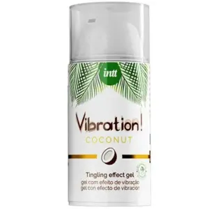INTT - Gel Vibrador Vegano Potente Estimulante de Coco