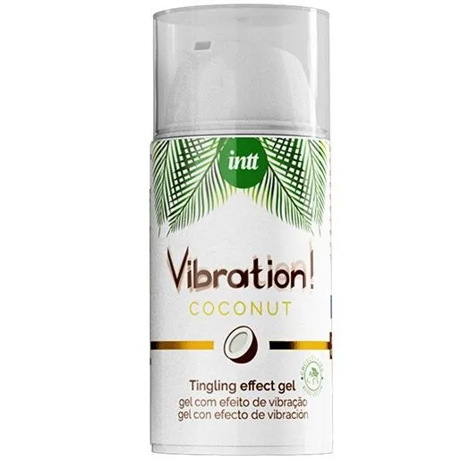 INTT - Gel Vibrador Vegano Potente Estimulante de Coco