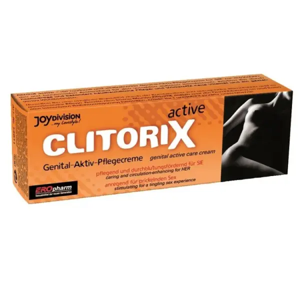 JOYDIVION EROPHARM - CLITORIX ACTIVE Crema Femenina 40ml para el Placer Femenino - Imagen 2