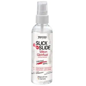 JOYDIVISION - SLIK N LIDE Lubricante Silicona 100 ML para Sexo Acuático