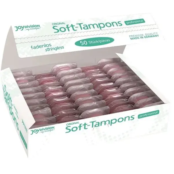 JOYDIVISION Soft-Tampons - Tampones Originales Professional/50uds - Imagen 2