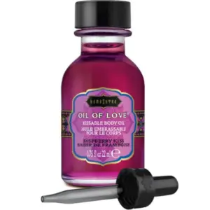 Kamasutra - Aceite Comestible Frambuesa 22 ml para Placer Intenso