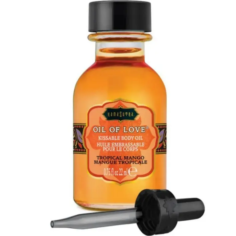 Kamasutra - Aceite Comestible de Mango 22 ml: Placer y Sabor para Preliminares