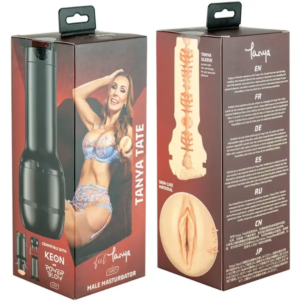 KIIROO - Feel Tanya Tate Stars Collection Strokers: Placer Interactivo para Adultos - Imagen 2