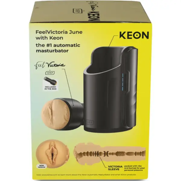 KIIROO - Keon WiFi Combo Victoria June Masturbador Automático Avanzado - Imagen 3