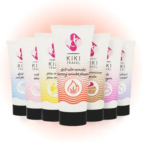 KIKÍ TRAVEL - GEL DESLIZANTE SABOR A CANNABIS EFECTO CALOR INTENSO 50 ML - Imagen 8