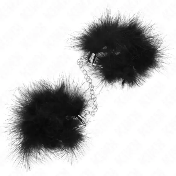 KINK - Mini Esposas de Plumas para BDSM y Control Erótico - Imagen 3