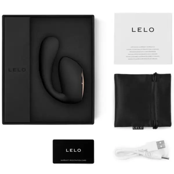 LELO - IDA WAVE Masajeador para Parejas Negro - Imagen 3