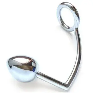 METAL HARD - ANILLO CON GANCHO ANAL 50MM