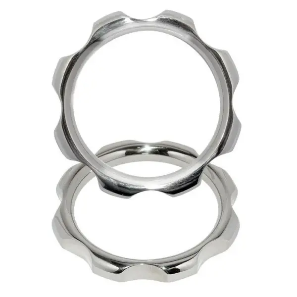 METAL HARD - ANILLO TORQUE METAL PARA PENE Y TESTÍCULOS 45 MM - Imagen 2