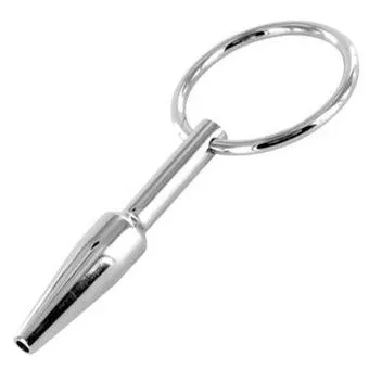 Metal Hard - Mini Plug Metal Pene 9mm para BDSM