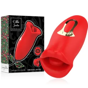 MIA - Sicilia Doble Placer: Estimulador de Clítoris con Licking