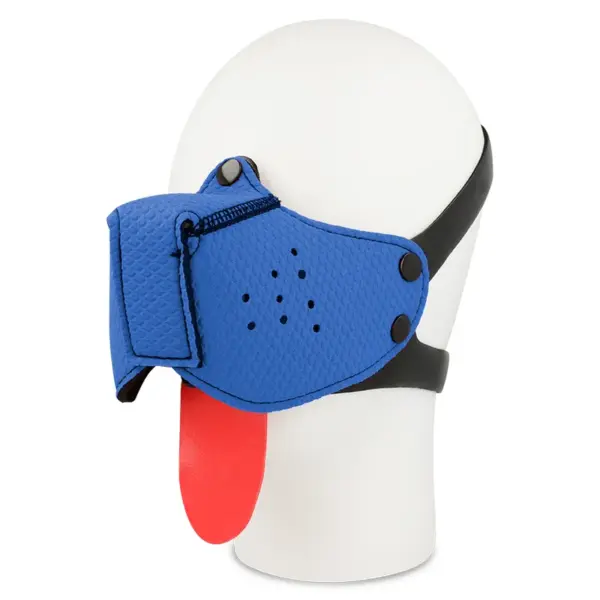 OHMAMA FETISH - Bozal Perro Azul para Juegos Fetichistas