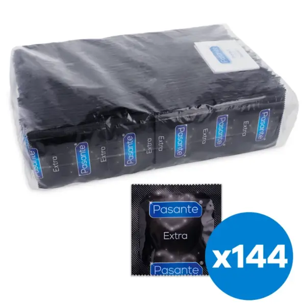 Pasante - Extra Preservativo Extra Gruesos 144 Unidades