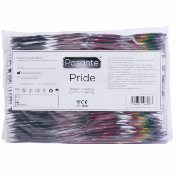 Pasante - Formato Gay Pride 144 Pack de Condones - Imagen 2