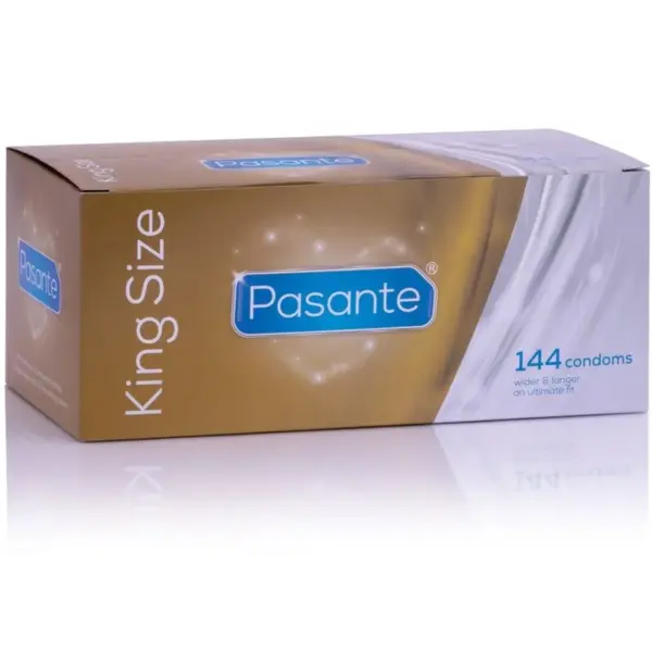 Preservativos King MS - Largos y Anchos, Caja 144 Unidades - Imagen 3