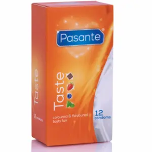 Pasante - Preservativos Sabores 12 Unidades para Diversión Asegurada