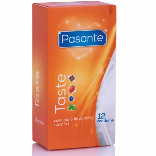 Pasante - Preservativos Sabores 12 Unidades para Diversión Asegurada